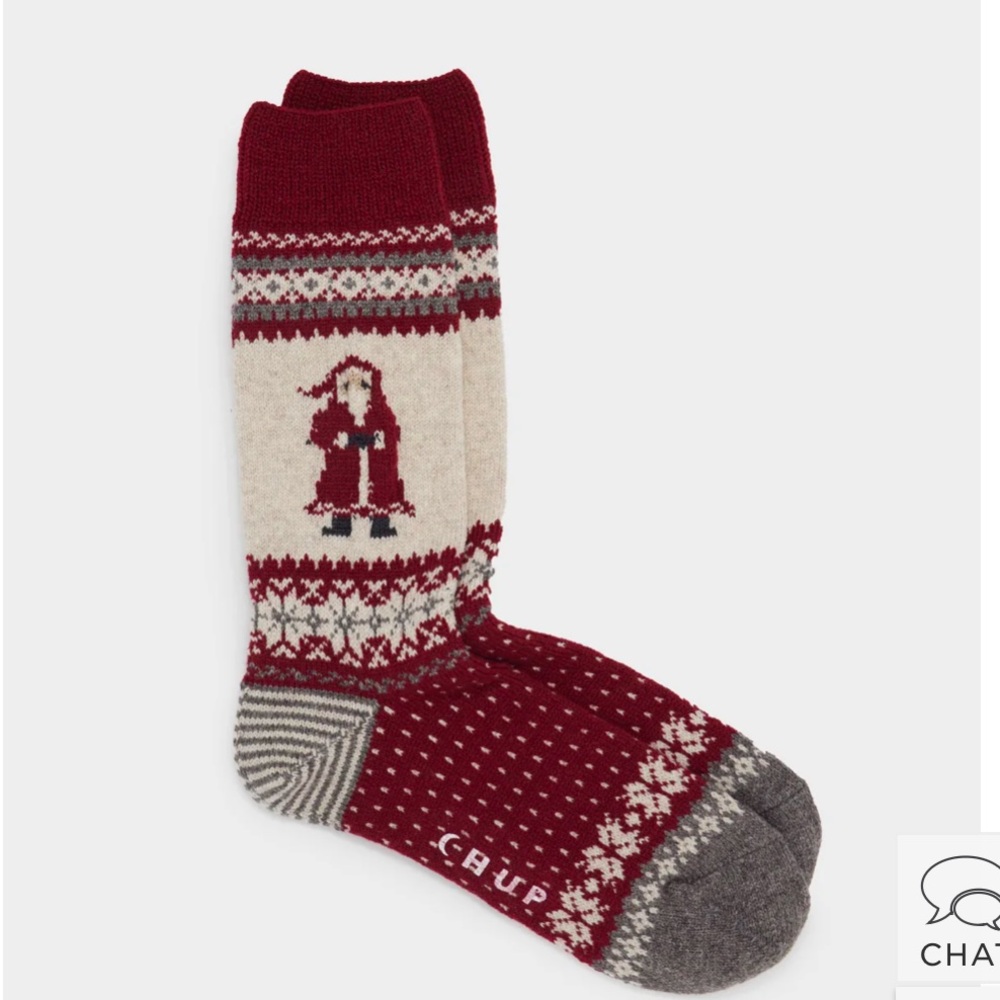 NWT Chup Santa Sock